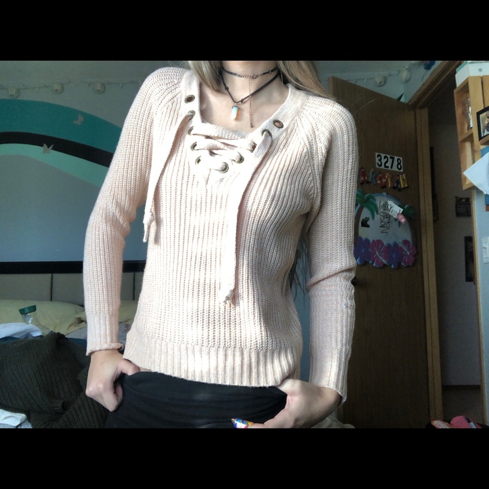 Pink Sweater (XS)